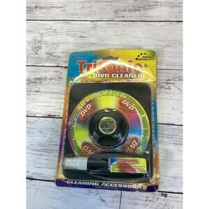 Trisonic CD/DVD Cleaner with 20ml Fluid, TS-3106AA